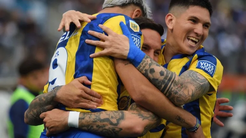 Central goleó 3-0 a Gimnasia en La Plata por el Torneo Clausura