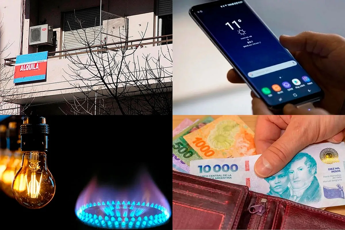 En octubre habrá fuertes subas en alquileres, tarifas de luz y gas, prepagas y servicios de comunicación
