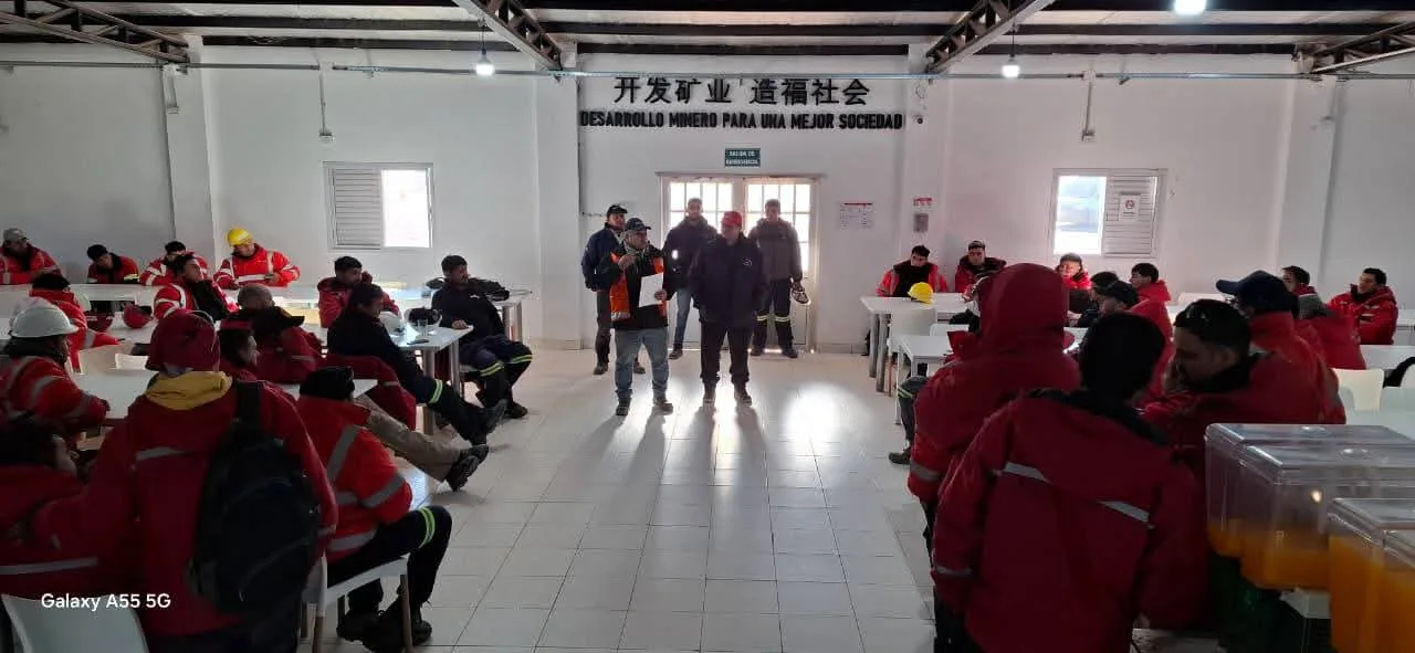 Paro en la empresa minera Zijin Liex: la DIL llamó a conciliación obligatoria