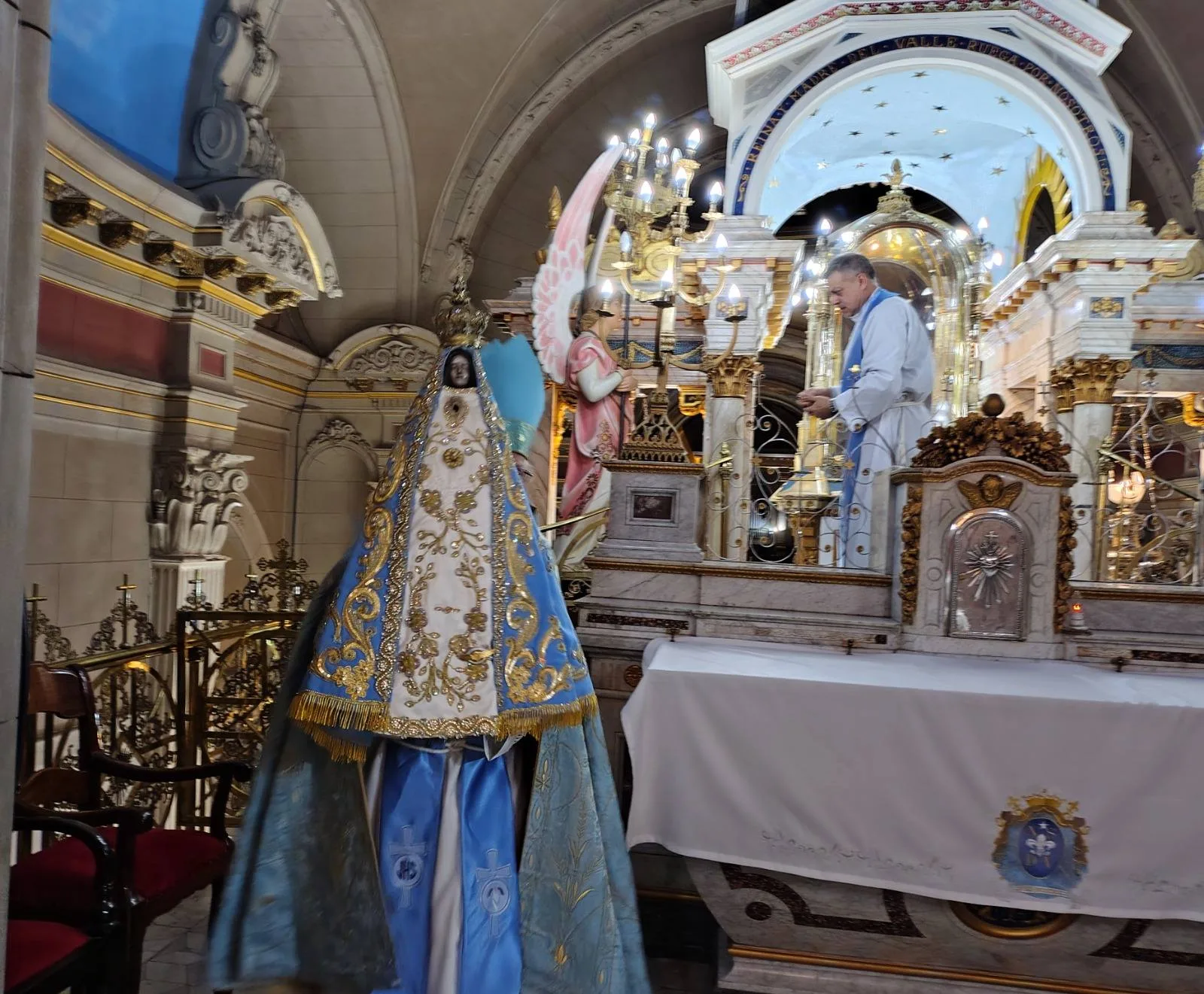 Comenzó la Fiesta de la Protección de Nuestra Madre del Valle por el terremoto de 2004