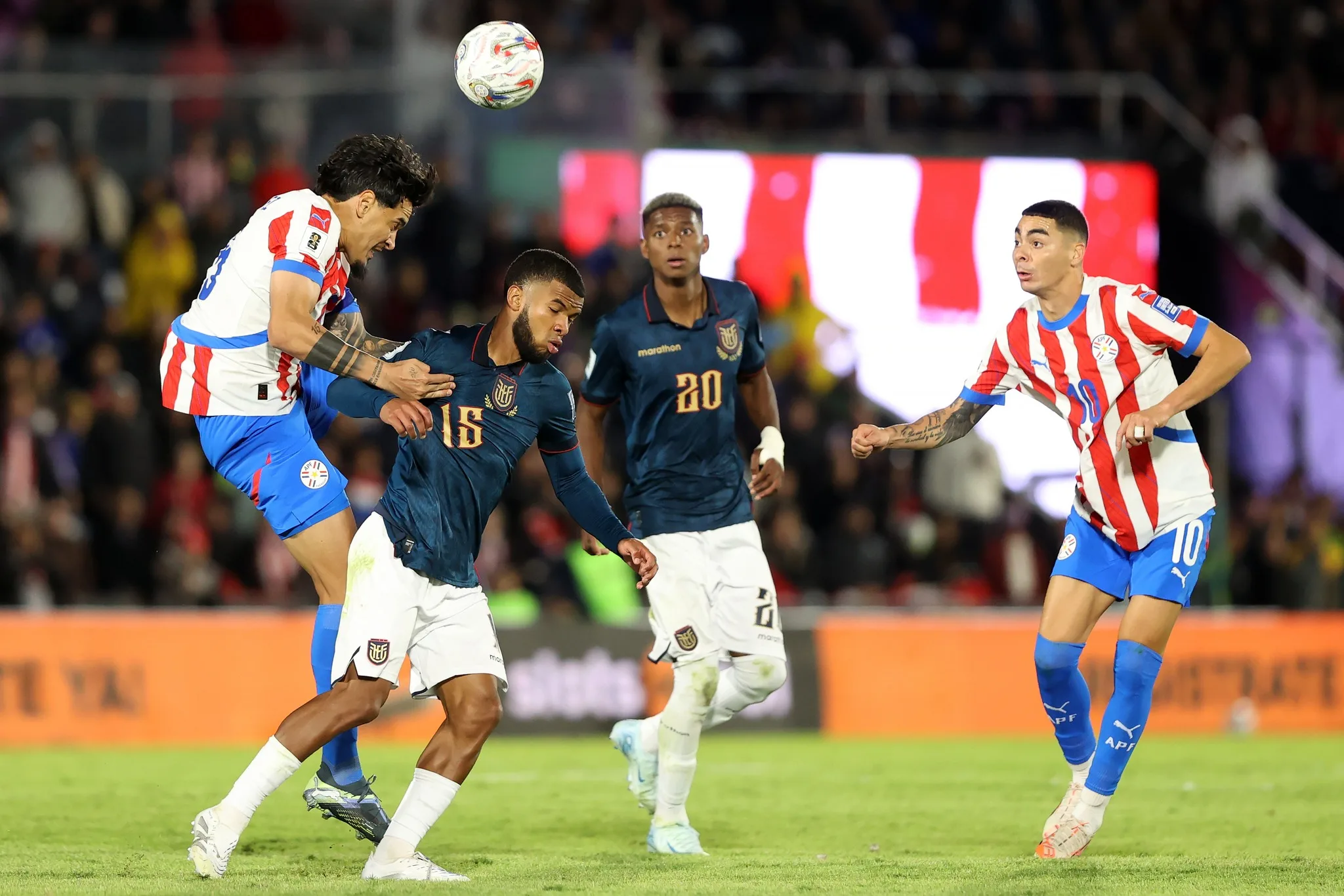 En Paraguay habrá feriado: 0 a 0 con Ecuador por las Eliminatorias, y los dos sellaron su clasificación al Mundial 2026