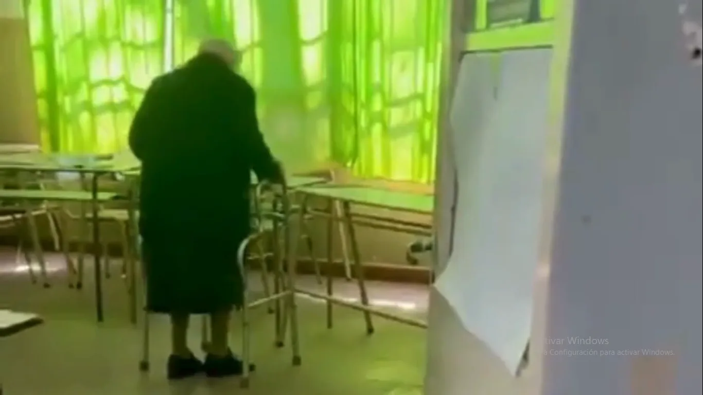 Una anciana de 100 años votó en La Plata