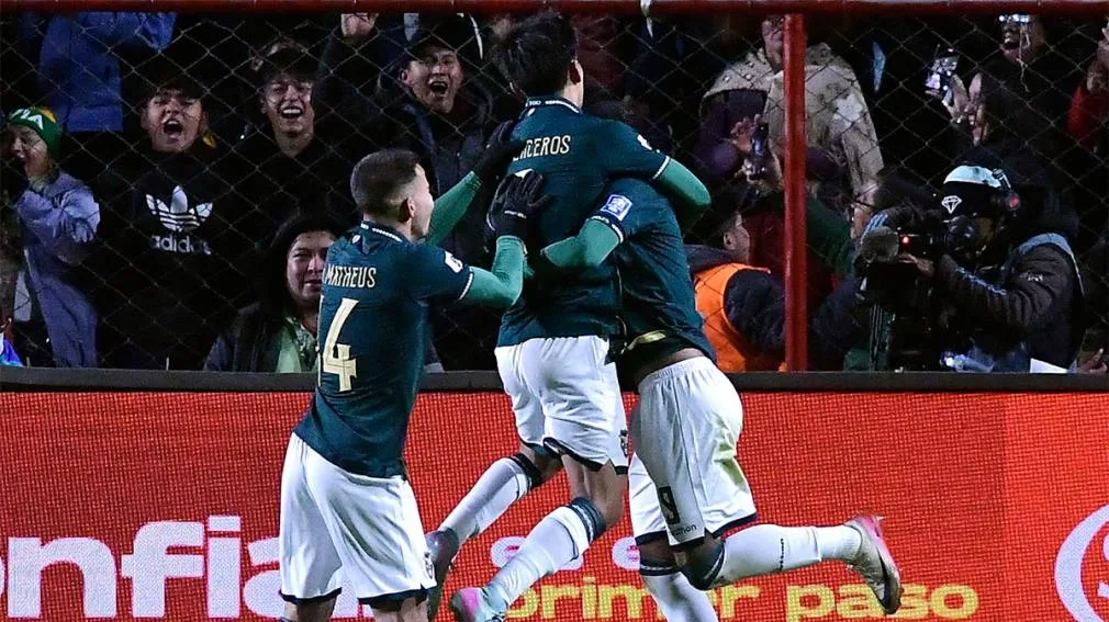 Bolivia le ganó 1-0 a Brasil y accedió al repechaje por un lugar en el Mundial 2026