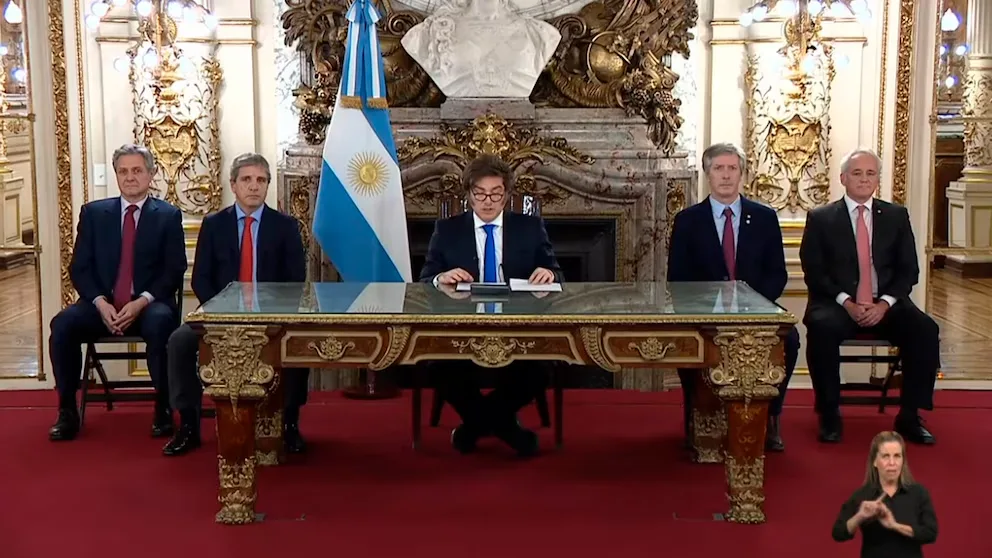 Milei hablará en cadena nacional para presentar el Presupuesto 2026