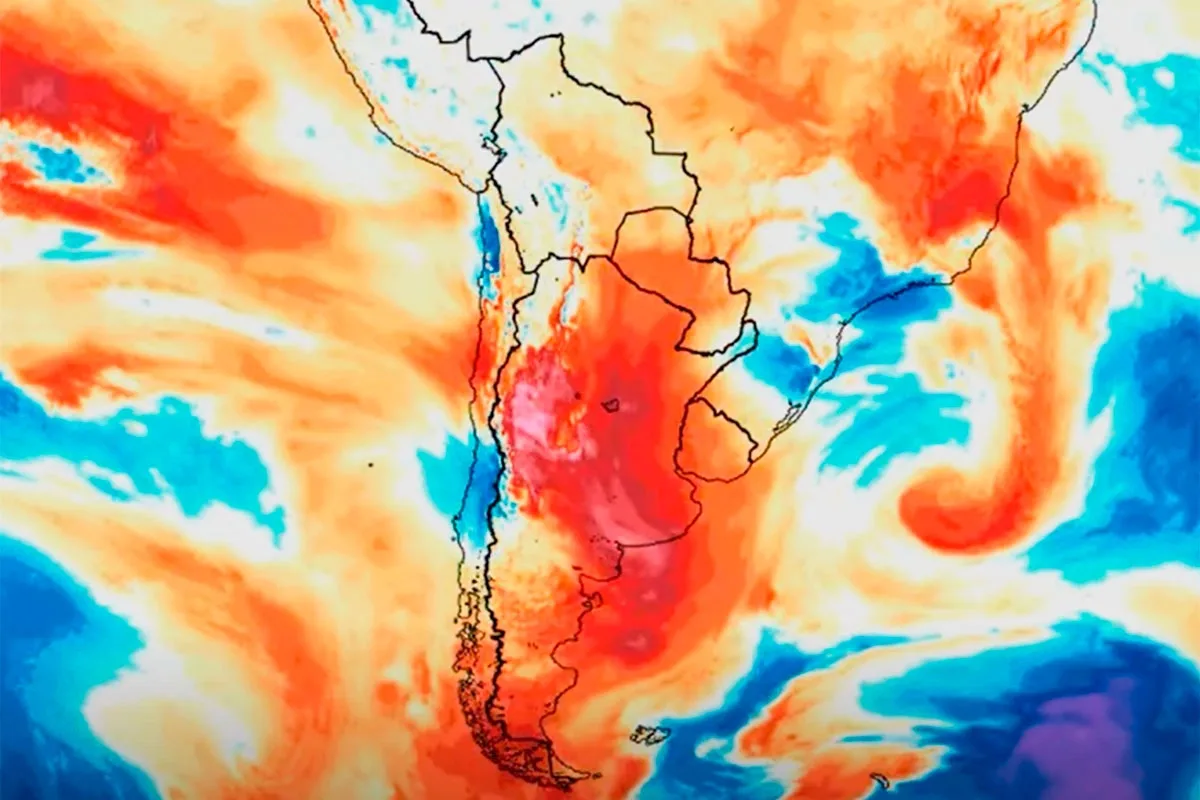 Una “marcada anomalía térmica” dejará máximas cercanas a 40ºC en el país: cuándo será