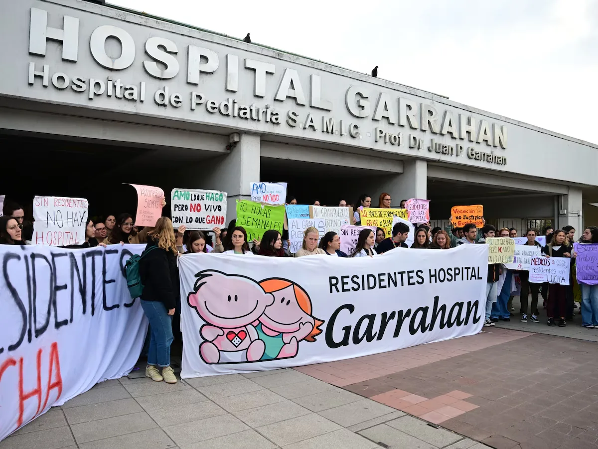 Hospital Garrahan: “Si se veta la Ley de Emergencia Pediátrica, responderemos en la calle”