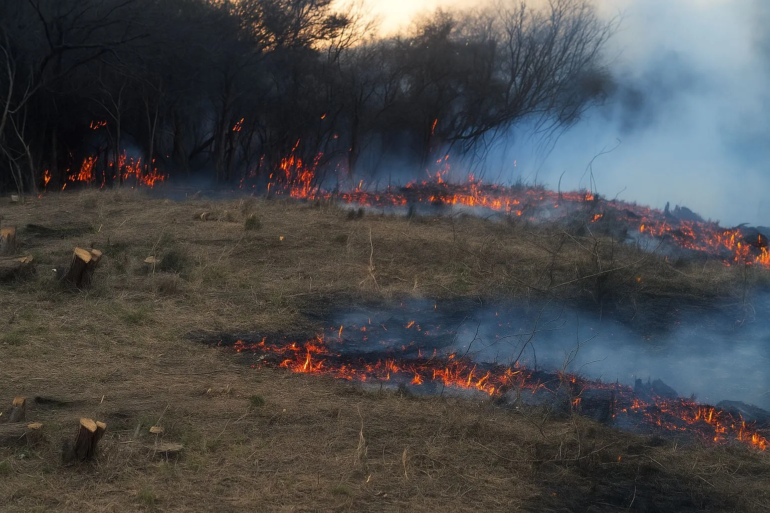 Catamarca: Bomberos Voluntarios advierten sobre el riesgo de incendios y piden mayor responsabilidad ciudadana