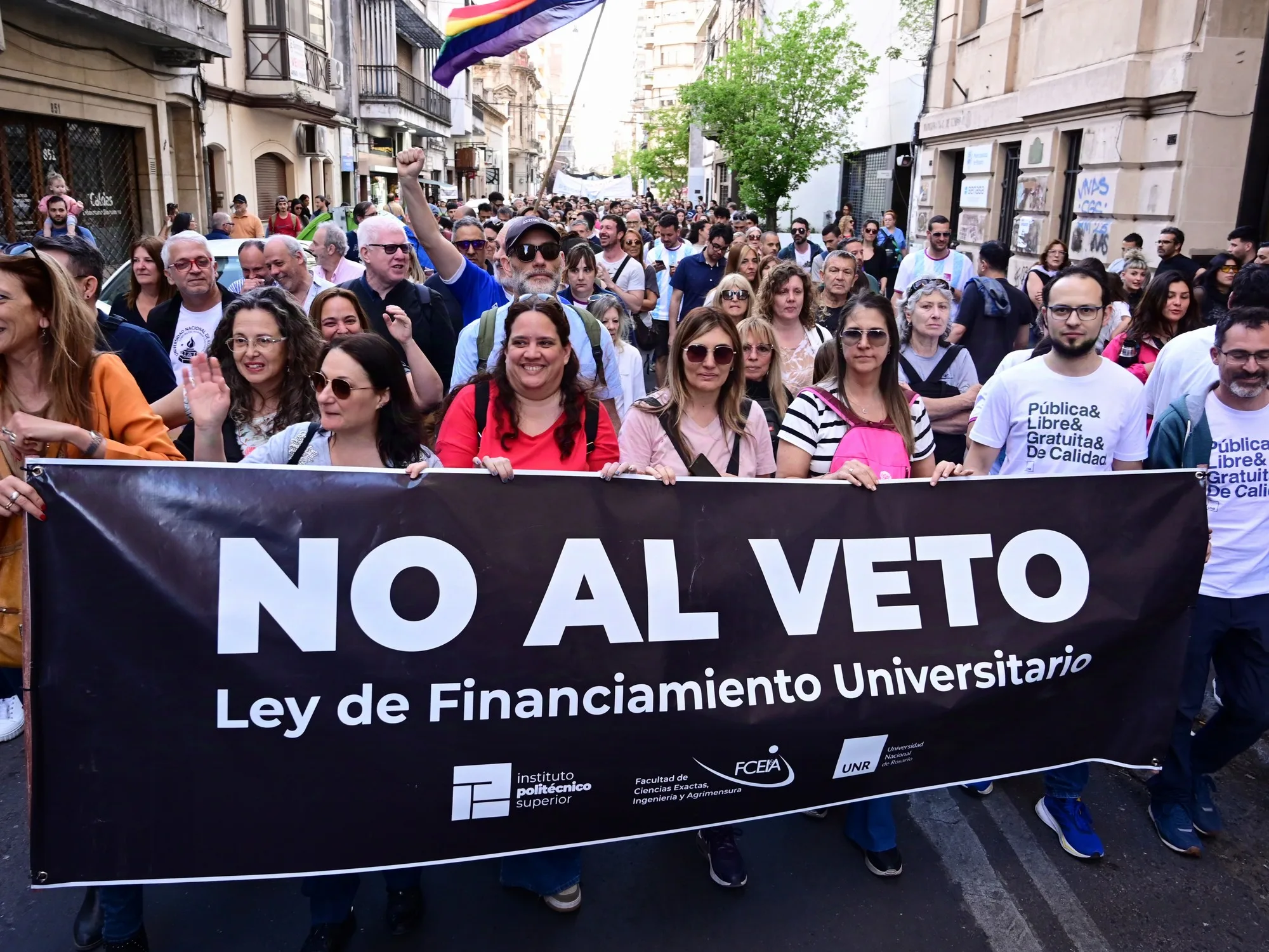 Hoy viernes hay paro nacional por 24 horas en todas las universidades públicas del país