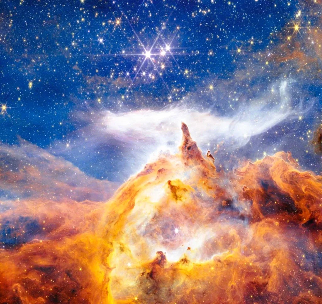 La nueva y espectacular foto del James Webb de una «fábrica» de estrellas