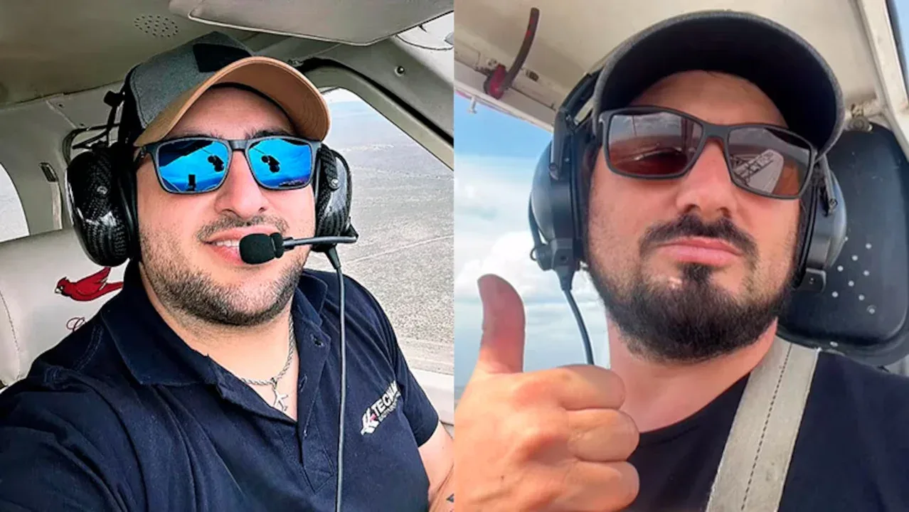 Identificaron a los pilotos santafesinos que murieron al estrellarse su avioneta en Córdoba