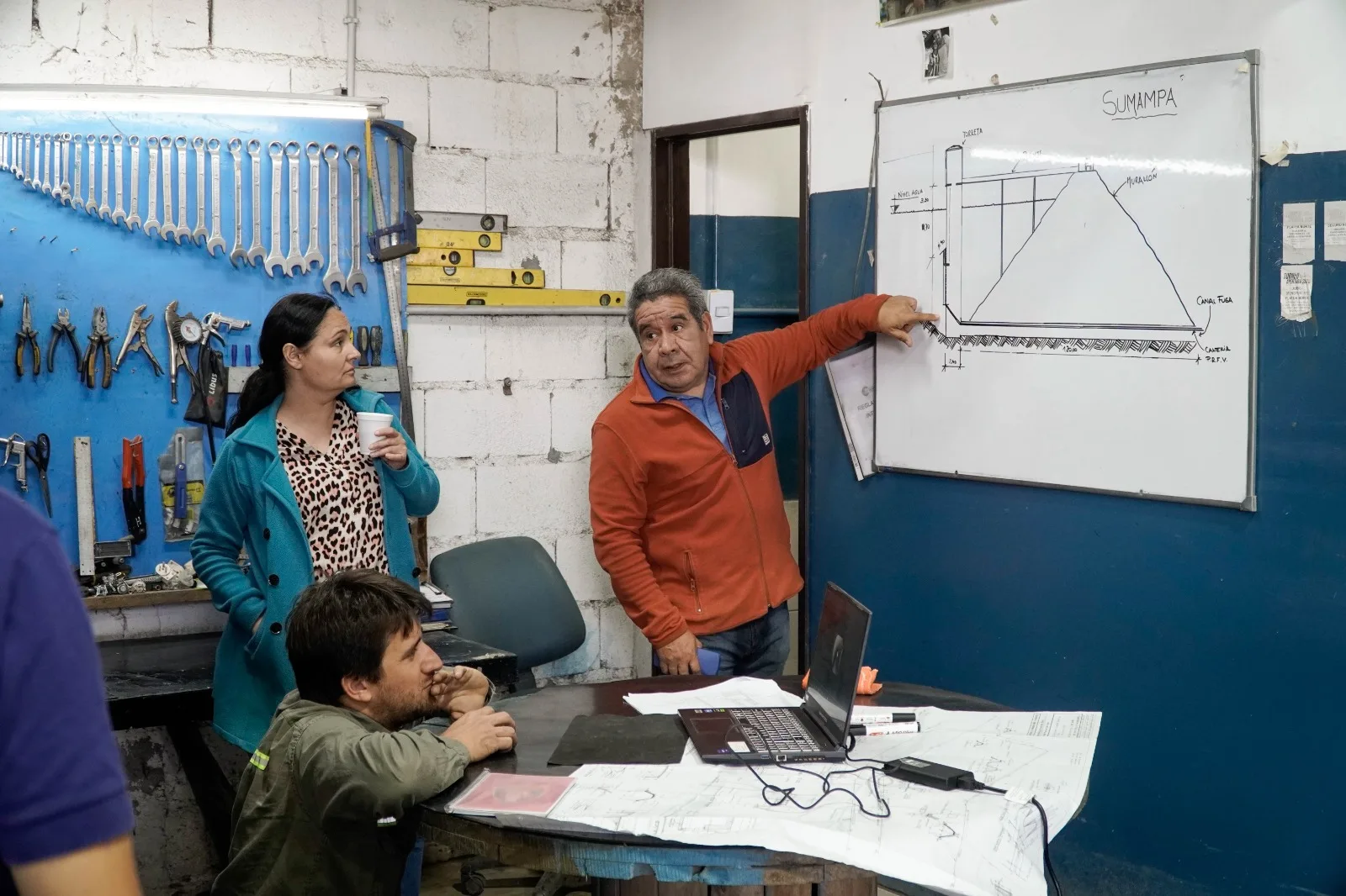 Reunión técnica para avanzar con el plan de mantenimiento de diques y embalses en Catamarca