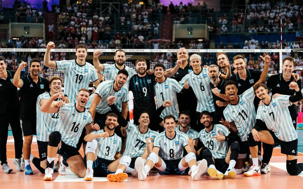 Mundial de vóley: Argentina eliminó al bicampeón olímpico Francia y se clasificó a octavos de final