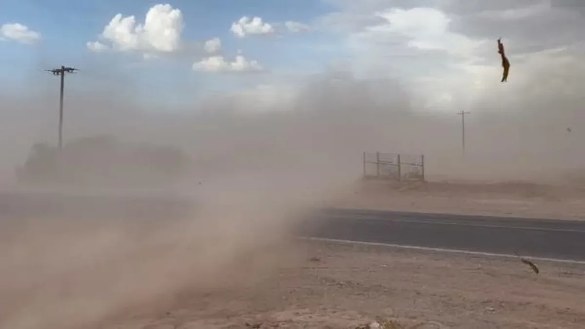Nuevamente Catamarca bajo alerta amarilla por fuertes vientos