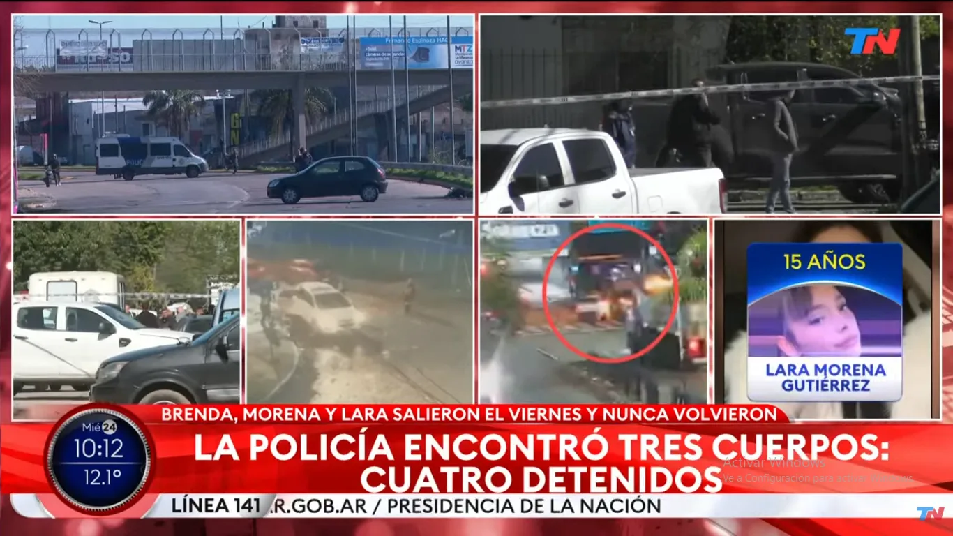 Se sospecha que Brenda del Castillo, Morena Verdi y Lara Gutiérrez habrían sido asesinadas por una banda de narcotraficantes de la Villa 1-11-14