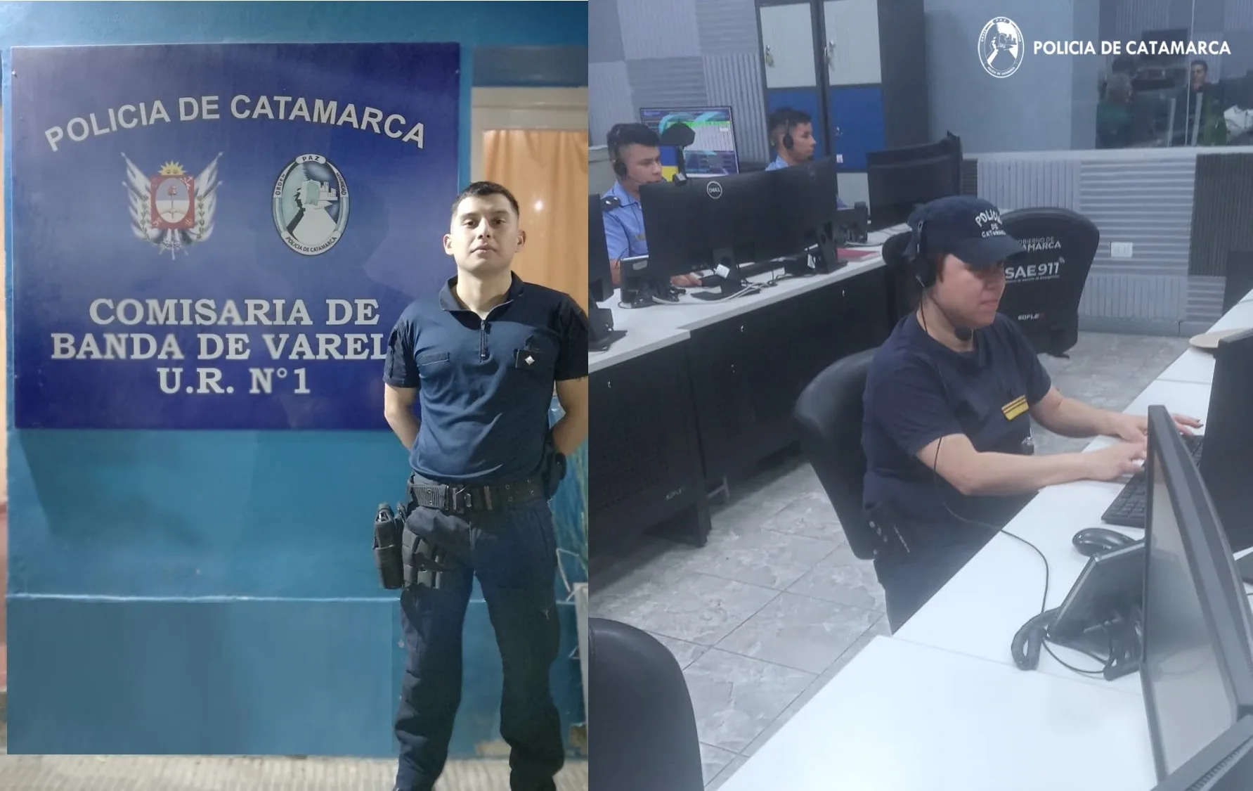 Policías de Catamarca asistieron a un niño que se había broncoaspirado y le salvaron la vida