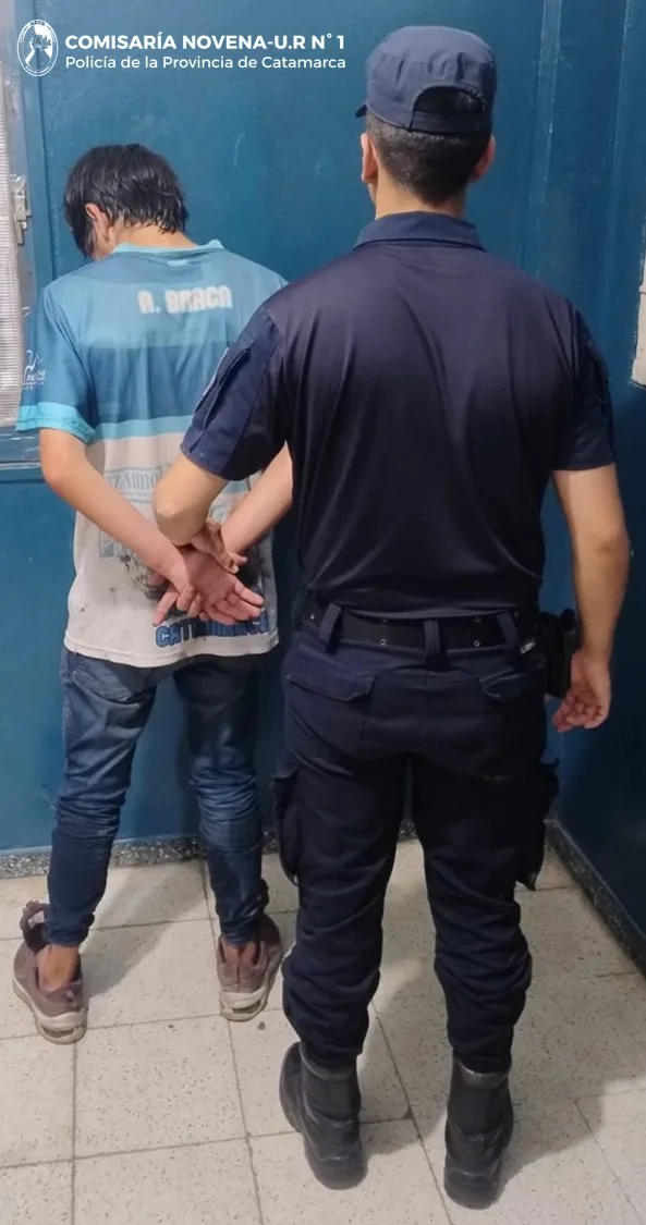 Detienen en Catamarca a un joven de 22 años por pegarle a su propia madre