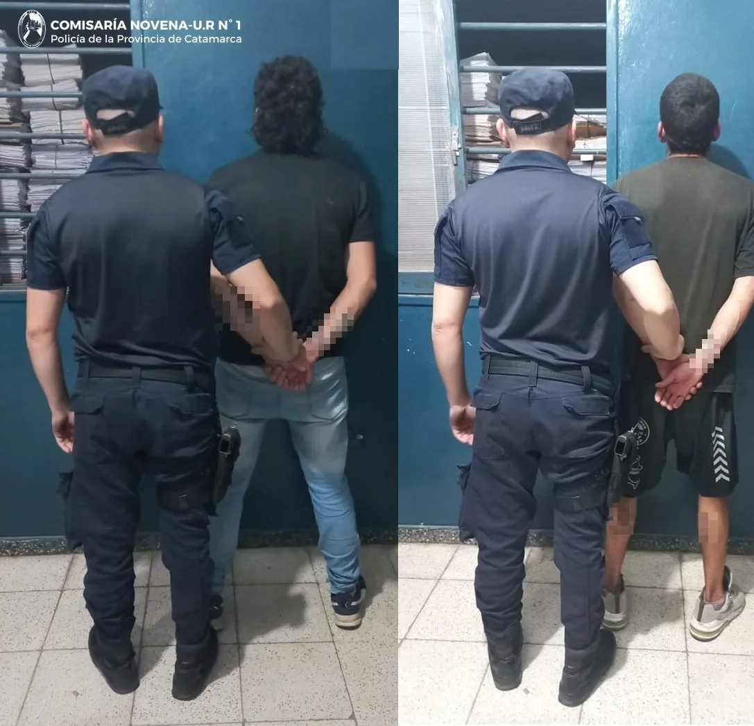 Catamarca: detienen a dos personas y les secuestran un celular