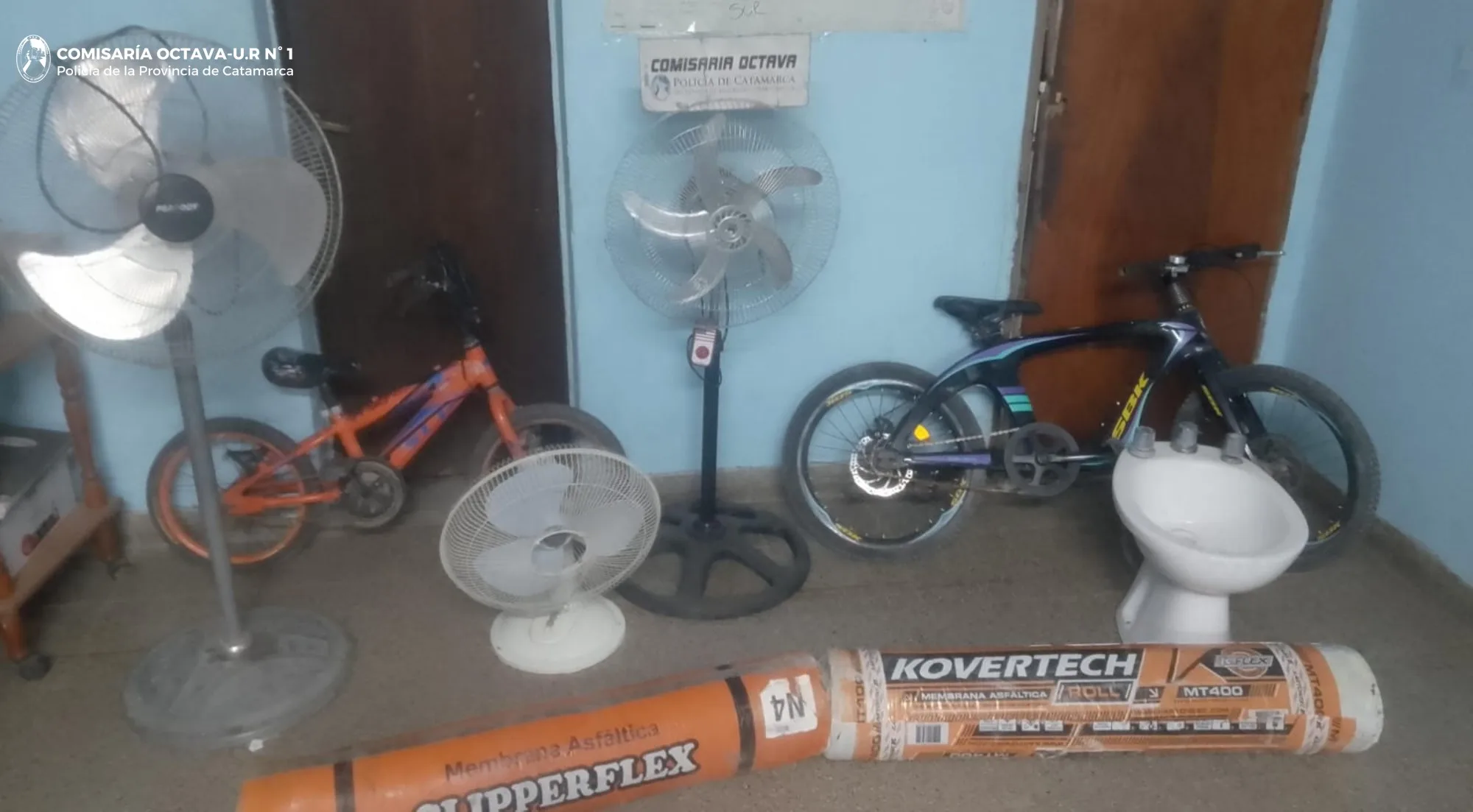 Catamarca: dos detenidos y elementos robados recuperados en la Capital