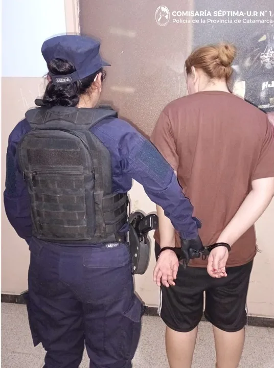 Catamarca: esta mujer de 30 años fue detenida por agredir a su propio padre de 78 años