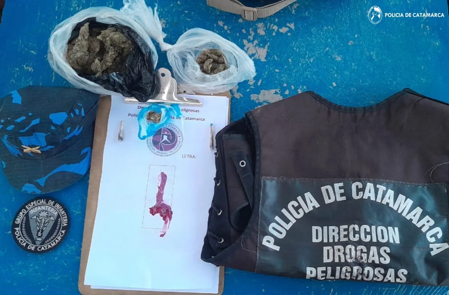 Catamarca: secuestran droga en Santa María
