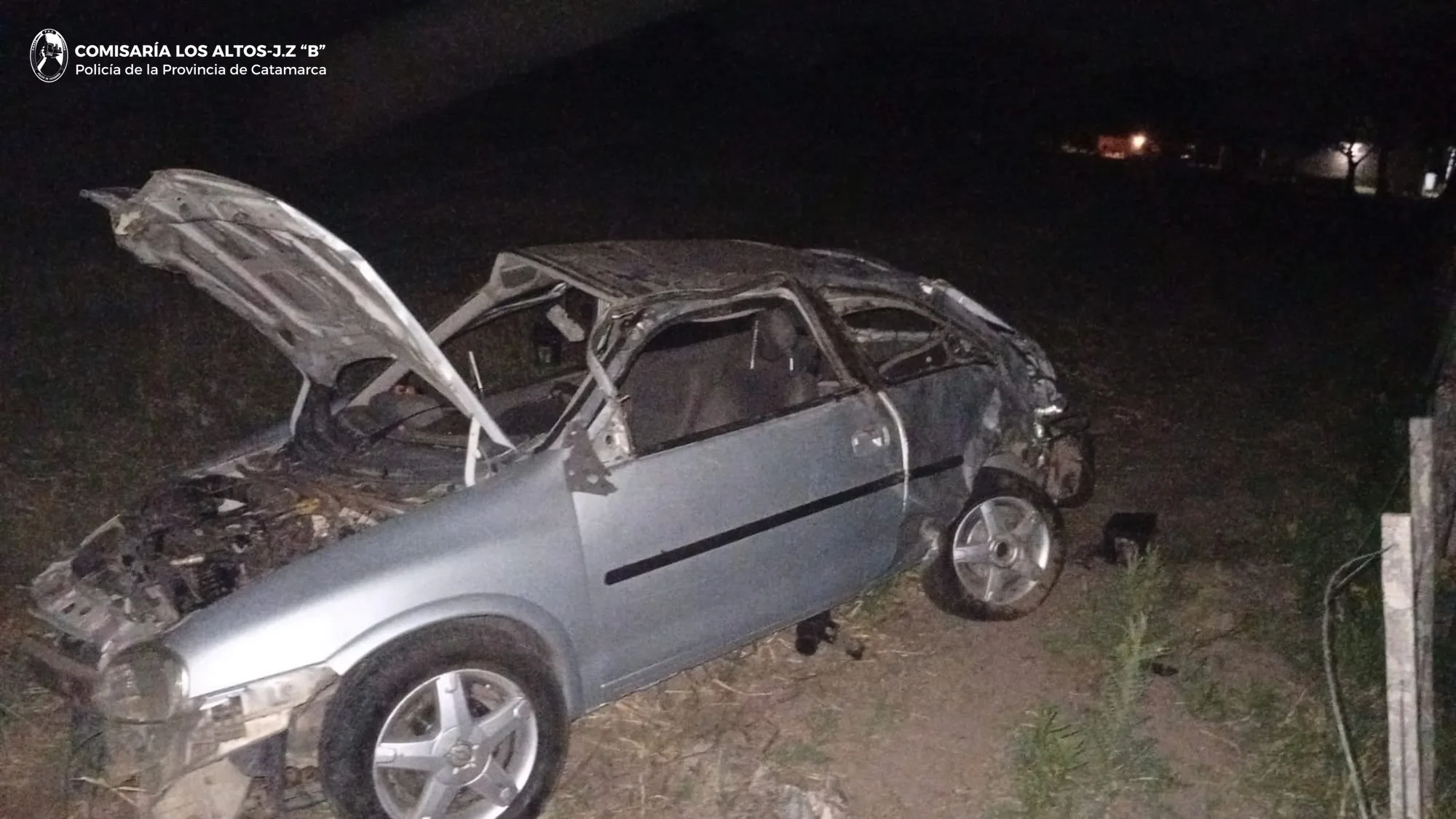 El informe de la Policía de Catamarca sobre el vuelco fatal de este lunes en Los Altos