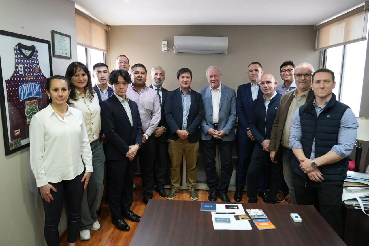 Catamarca: el vicegobernador Dusso recibió a empresas nacionales e internacionales