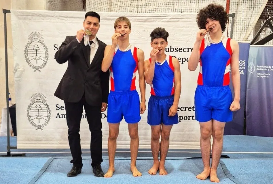 Catamarca se consagró campeón de Gimnasia Artística Masculina en los Juegos Evita 2025 de Mar del Plata