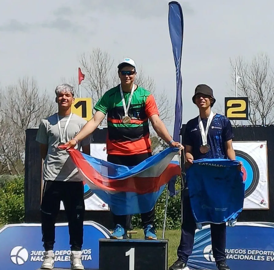 Tiro con Arco sumó medallas para Catamarca en los Juegos Evita 2025 de Mar del Plata