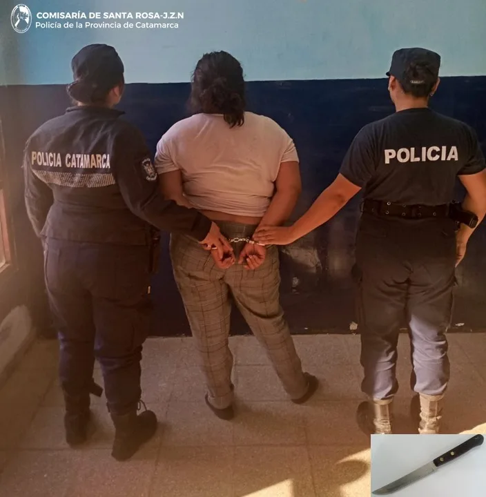 Catamarca: en Valle Viejo detienen a una mujer sospechada de intentar acuchillar a un joven
