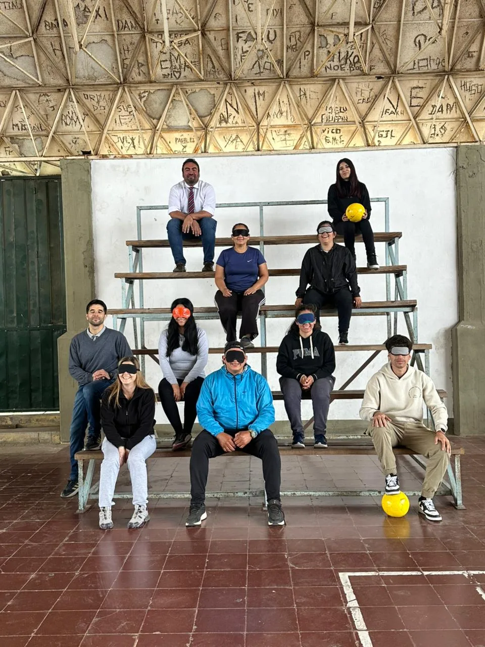 Iniciación deportiva en fútbol para ciegos en Catamarca