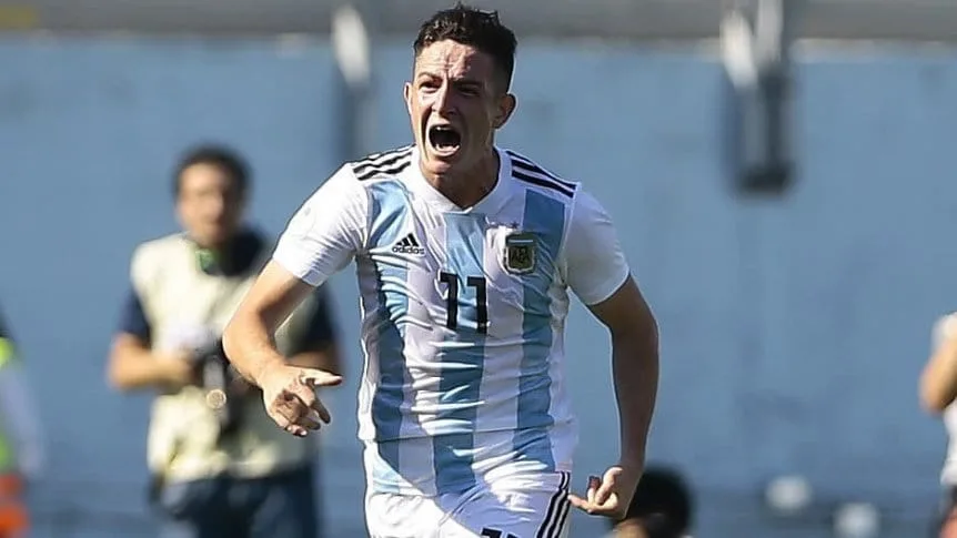 El catamarqueño Aníbal Moreno fue convocado por Scaloni a la Selección