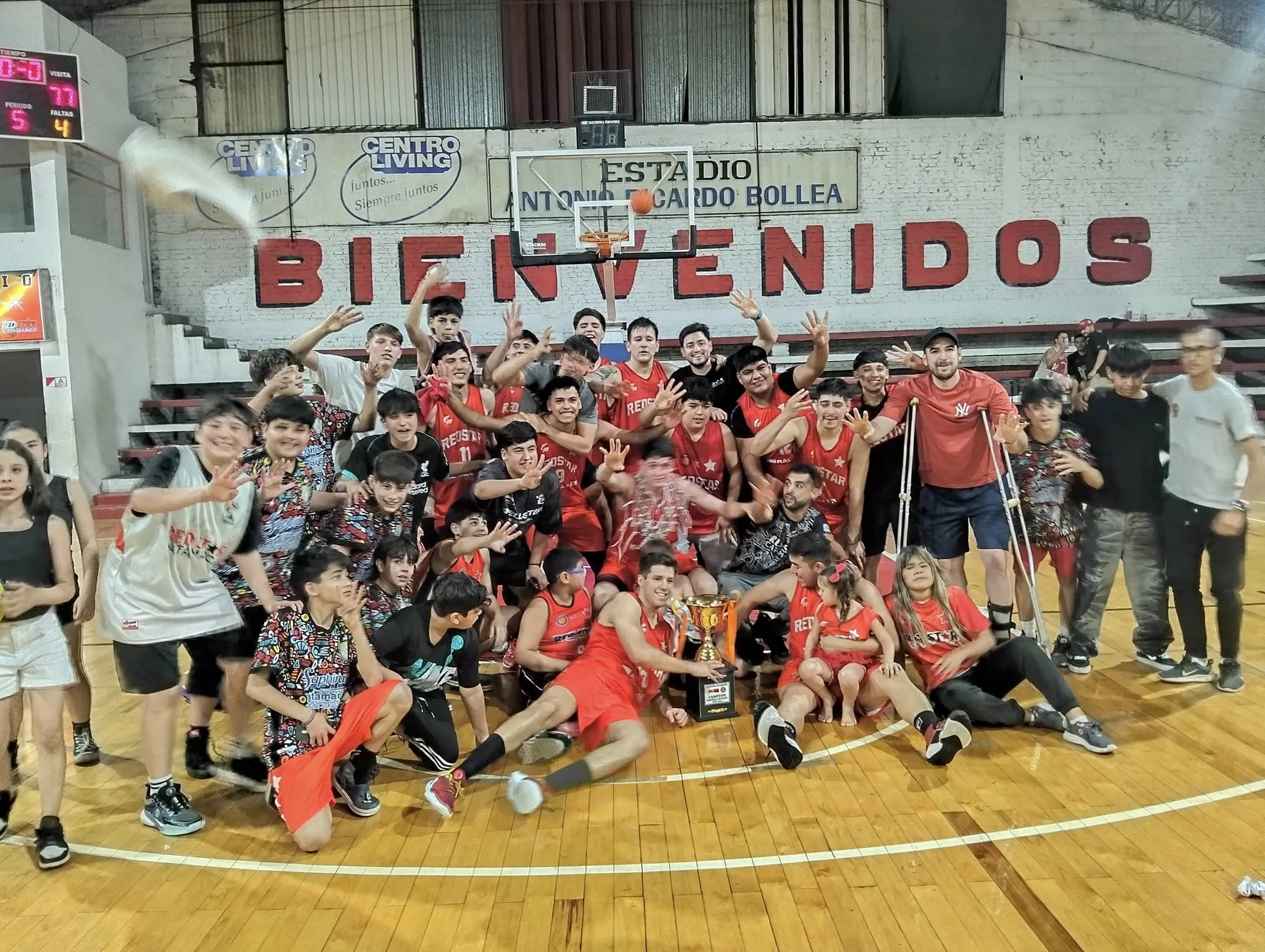 Red Star BBC se consagró pentacampeón del básquet en Catamarca al vencer como local a Olimpia por 79-77