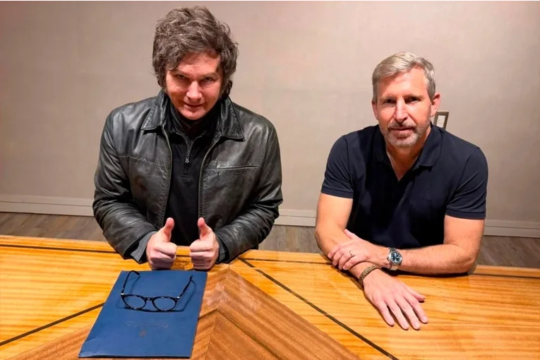 Entre Ríos: Frigerio compartió reunión de trabajo con Milei y planteó una agenda de temas estratégicos