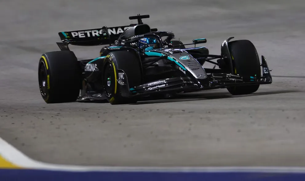 Gran Premio de Singapur de la Fórmula 1: ganó Russell y Colapinto terminó 16°