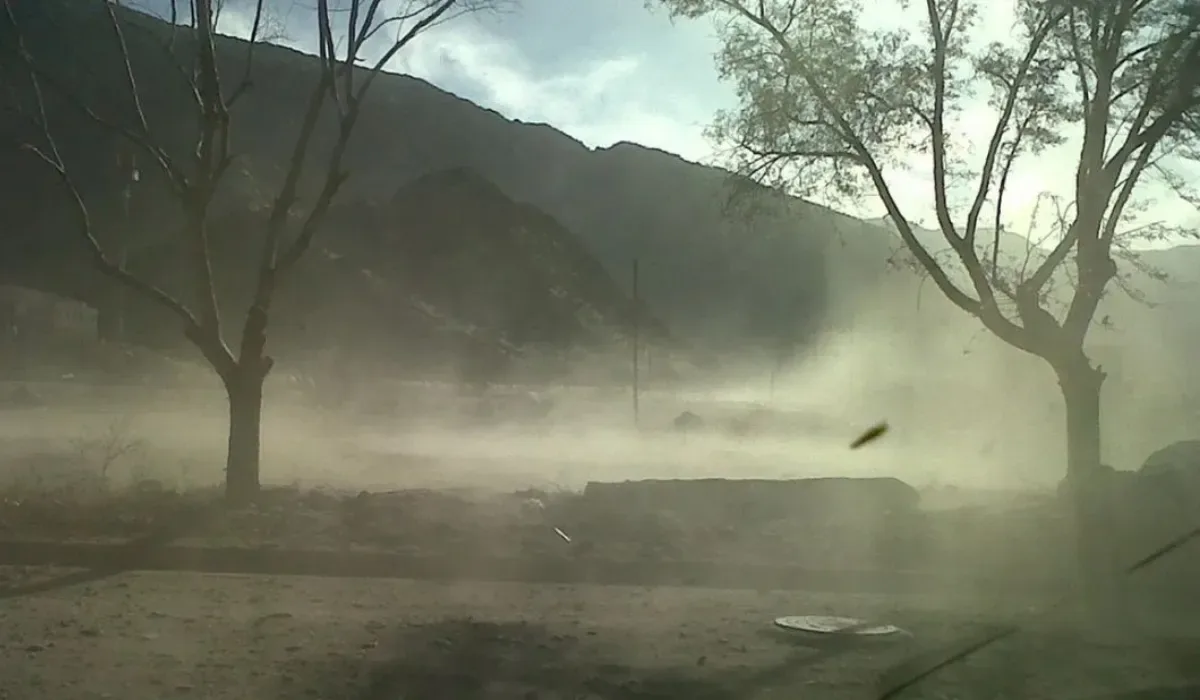 Catamarca nuevamente bajo alerta por fuertes vientos