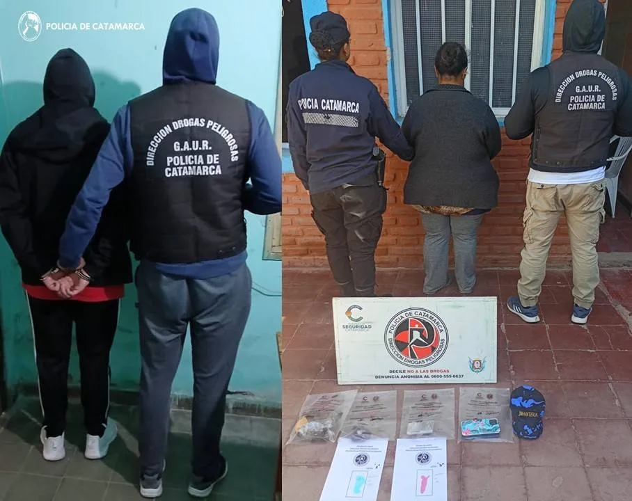 Catamarca: secuestraron cocaína y marihuana en Belén y Santa María