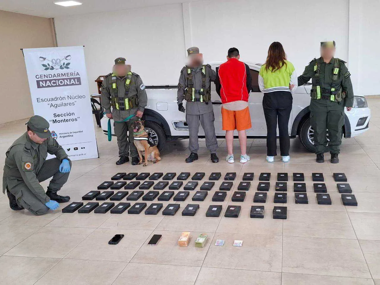 La Policía en Tucumán ya secuestró más de una tonelada de cocaína en 2025