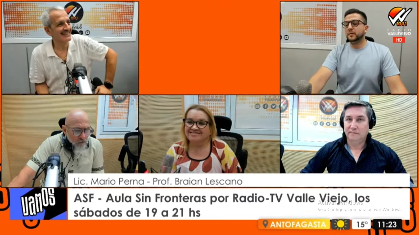 Hoy sábado, nueva propuesta en Radio TV Valle Viejo: Aula Sin Frontera, una iniciativa inédita