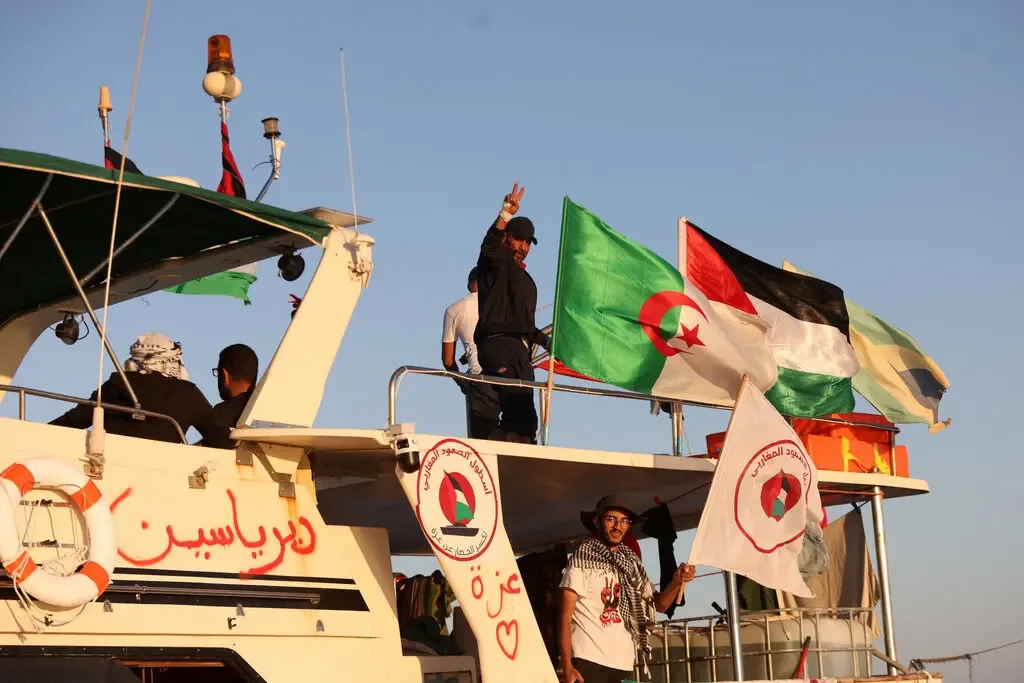 Israel interceptó anoche varios barcos que iban a Gaza con ayuda humanitaria