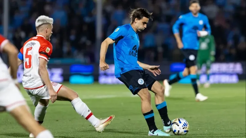 Estudiantes rescató un empate sobre el final ante Belgrano, por el Torneo Clausura