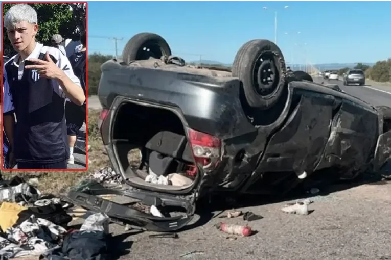 Murieron un joven y un bebé en un vuelco al volver de ver el ascenso de Gimnasia
