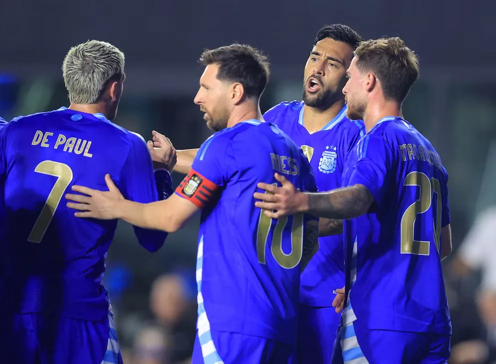 Argentina goleó 6-0 a Puerto Rico en el amistoso de la gira por Estados Unidos, con el debut del catamarqueño Aníbal Moreno
