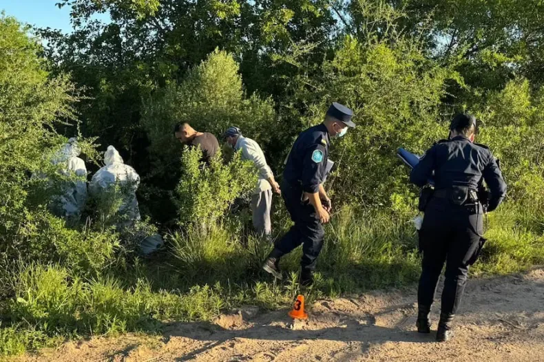 Caso Laurta: siguen los rastrillajes en Entre Ríos para encontrar las otras partes del cuerpo hallado