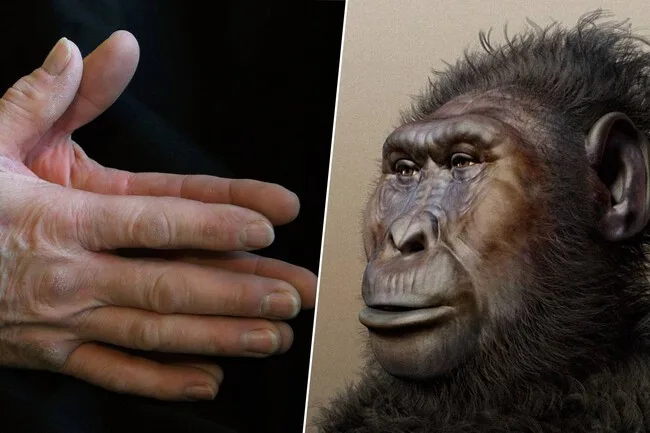 Data de hace 1,52 millones de años: hallan una mano fosilizada con la fuerza de un gorila y la precisión de un humano