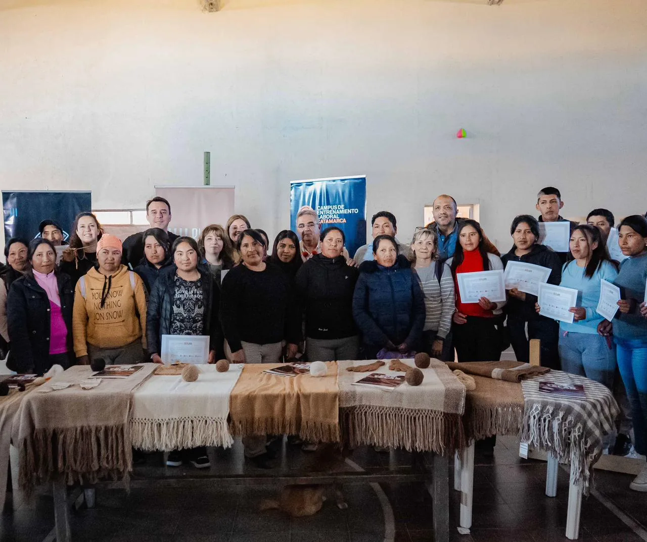 Catamarca: la comunidad de Laguna Blanca se desarrolla con la Ruta del Telar y capacitación