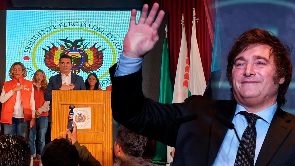 Milei felicitó a Rodrigo Paz y dijo que Bolivia deja atrás “20 años del fracasado modelo del socialismo”