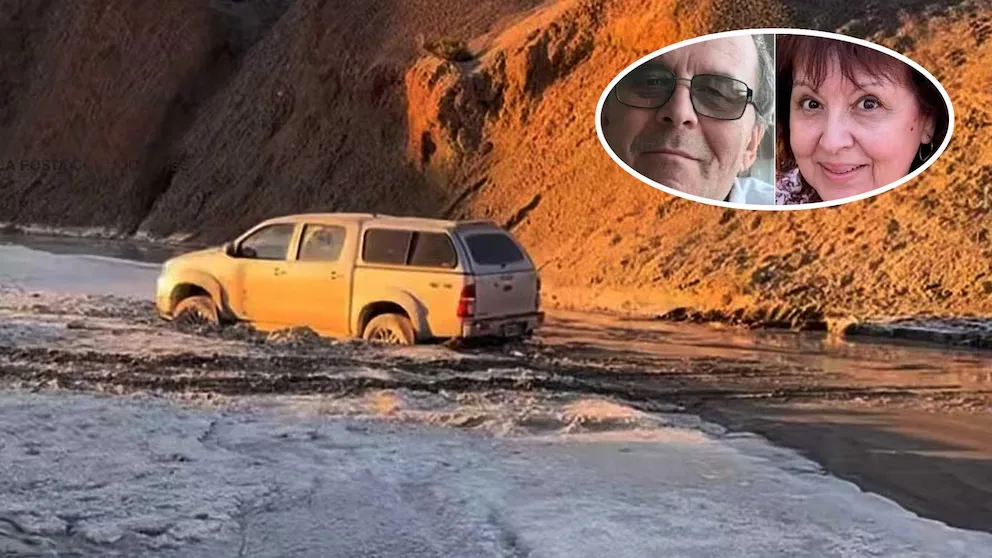 Búsqueda de los jubilados desaparecidos: familiares piden abrir la camioneta encajada en el barro