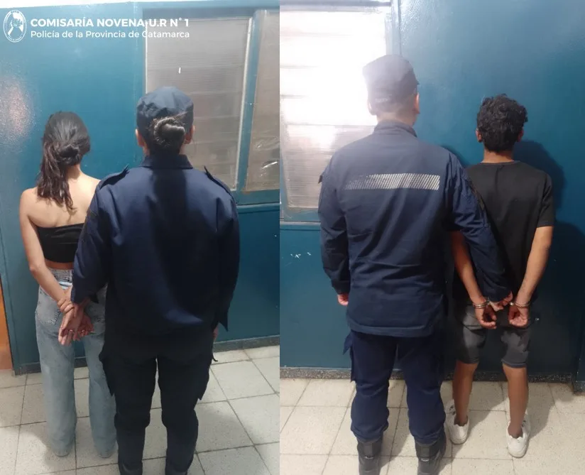 Catamarca: una pareja fue detenida cuando protagonizaba una pelea en la calle