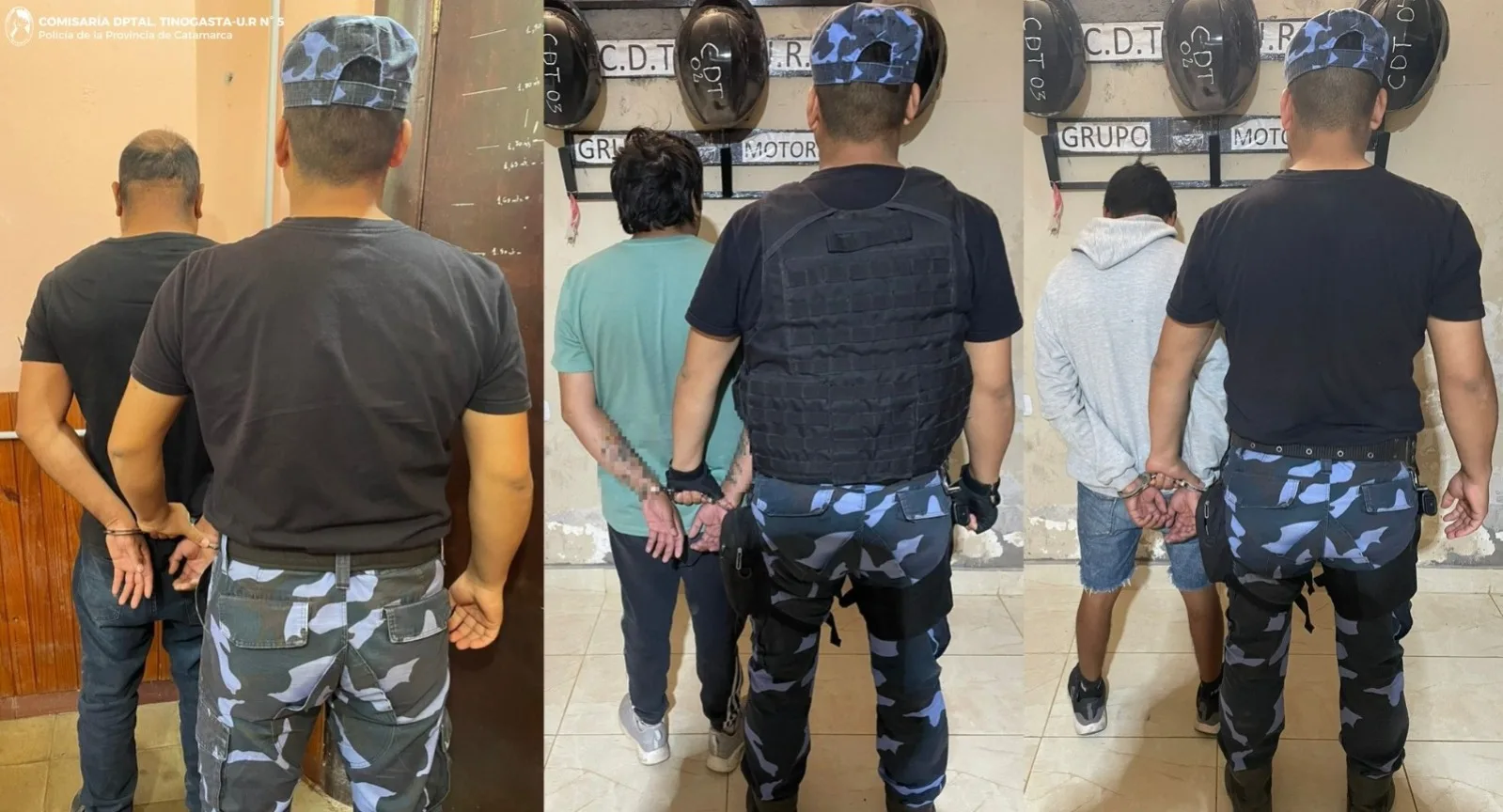 Catamarca: tres personas requeridas por la Justicia fueron detenidas en Tinogasta