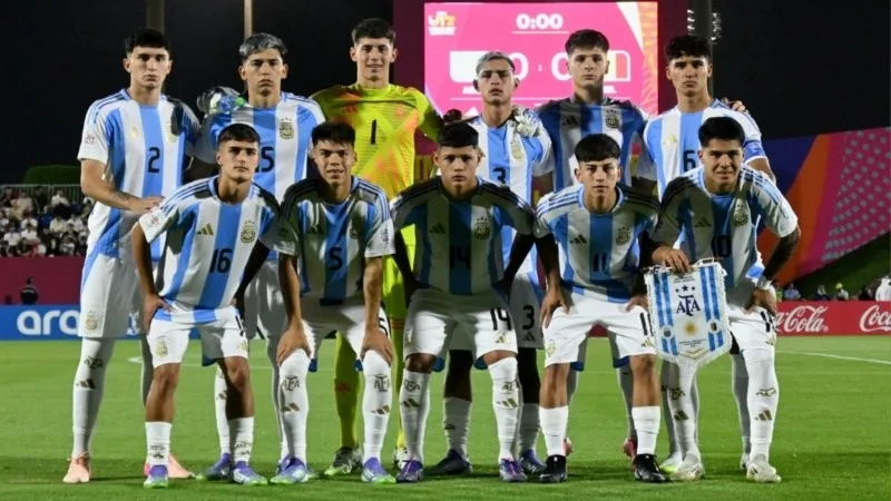 Hoy jueves Argentina busca otro triunfo clave ante Túnez en el Mundial Sub-17 de Qatar